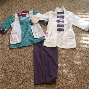 Little girls Doc McStuffins costume